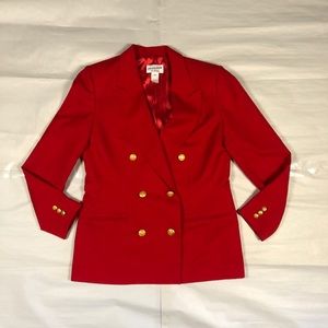 Pendleton Red Blazer Women’s size 10